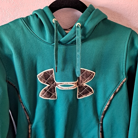 Teal Under Armour Hoodie - Picture 2 of 8